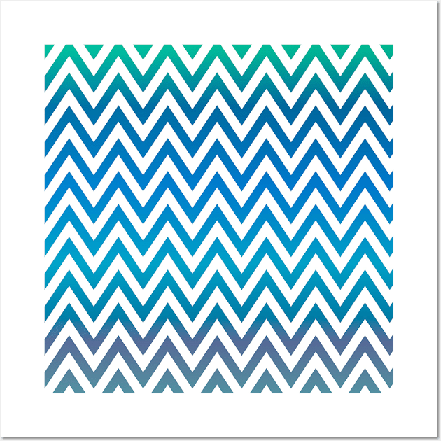 Chevron Pattern 32 Wall Art by apxteixeira